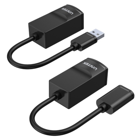 Unitek Y-UE01001 wydajny przedłużacz USB po skrętce 60m Plug and Play