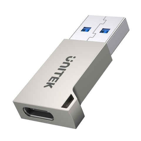 Unitek adapter USB-A na USB-C A1034NI USB 3.1 Gen1 metalowy
