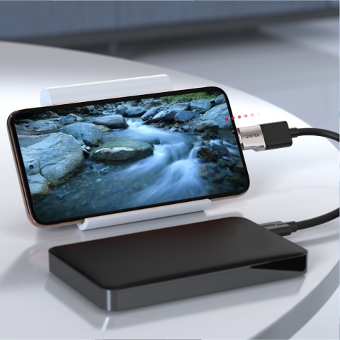 Unitek adapter USB-A na USB-C USB 3.1 Gen1 kompaktowy OTG 5 Gbps