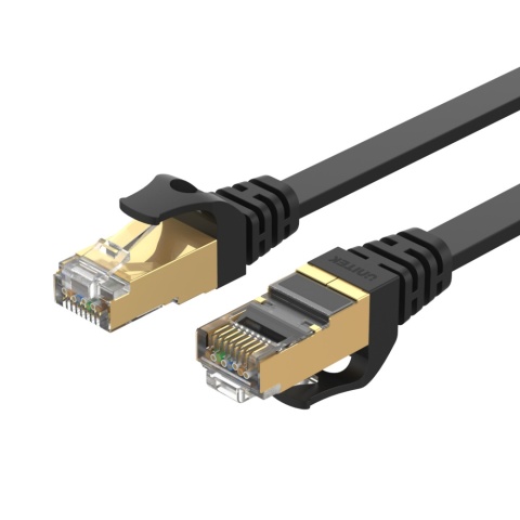 Unitek kabel Ethernet Cat 7 5m płaski SSTP pozłacane RJ45 10Gbps