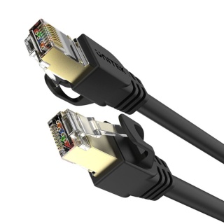 Unitek kabel Ethernet Cat7 0,5m SSTP RJ45 patchcord 10Gbps 600MHz