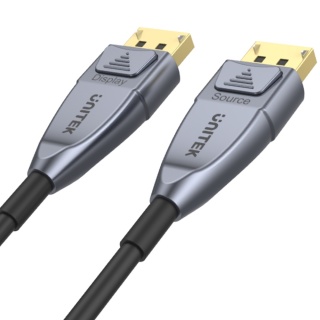 Unitek kabel optyczny DisplayPort 1.4 20m 8K światłowodowy aktywny