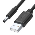 Unitek kabel zasilający USB wtyk DC 3.5/1.35 mm 1 m 3A uniwersalny