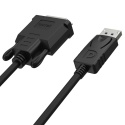 Unitek konwerter DP na DVI Y-5118BA kabel 1.8m 1080p