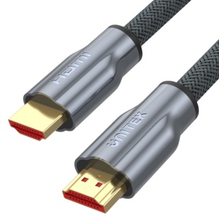 Unitek przewód LUX HDMI 2.0 1M oplot nylonowy 4K UltraHD 24k złocone styki