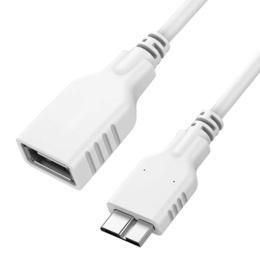 Unitek przewód OTG USB 3.0 microUSB 20cm szybki kompaktowy do smartfona