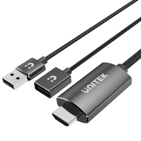 Unitek przewód Telefon TV M1104A adapter USB HDMI Full HD iOS Bluetooth