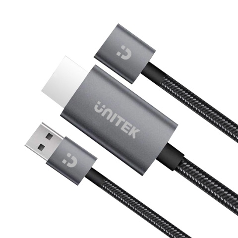 Unitek przewód Telefon TV M1104A adapter USB HDMI Full HD iOS Bluetooth