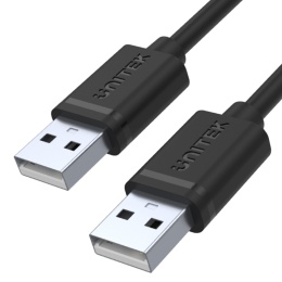 Unitek przewód USB 2.0 AM AM 1,5m ekranowany do dysków twardych