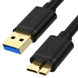 Unitek przewód USB 3.0 micro B 1m szybki kabel do dysków zewnętrznych