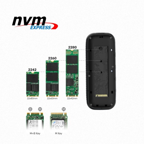 Unitek uHUB H6 Storage Hub USB-C M.2 NVMe HDMI 4K PD 100W wydajny