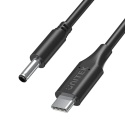 Kabel zasilający Unitek C14120BK 1.8m 65W USB C lekki do laptopa Dell DC4.5