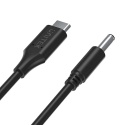 Kabel zasilający Unitek C14120BK 1.8m 65W USB C lekki do laptopa Dell DC4.5