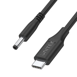 Kabel zasilający Unitek do Lenovo 65W USB C DC 4mm 1.8m wydajny