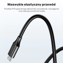 Kabel zasilający Unitek do Lenovo 65W USB C DC 4mm 1.8m wydajny