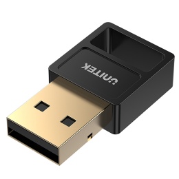 Unitek Adapter Bluetooth B105B 5.3 USB A czarny BLE zasięg 30 m