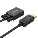 Unitek Adapter DisplayPort na VGA z kablem 180 cm Full HD