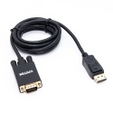 Unitek Adapter DisplayPort na VGA z kablem 180 cm Full HD