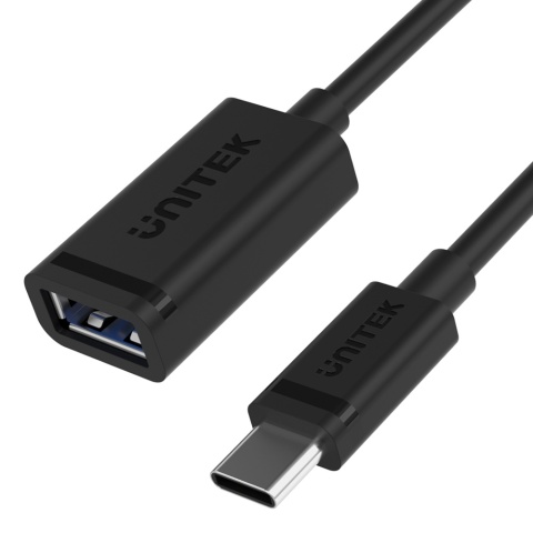 Unitek Adapter USB C C476BK 1M USB A 10Gbps 60W kabel 1m