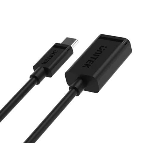 Unitek Adapter USB C C476BK 1M USB A 10Gbps 60W kabel 1m