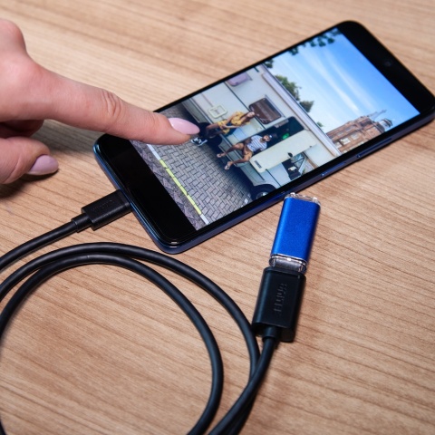 Unitek Adapter USB C C476BK 1M USB A 10Gbps 60W kabel 1m