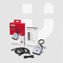 Unitek D1078A przełącznik USB C 4K 144Hz dwukierunkowy 100W profesjonalny