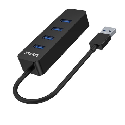 Unitek Hub USB-A 4 porty USB 3.1 aktywny ładowanie 10W