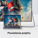 Unitek Kabel HDMI 2.0 4K 60Hz 15m pozłacane wtyki HDR wysokiej jakości TV