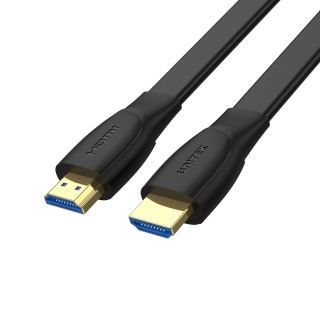 Unitek Kabel High Speed HDMI 2.0 4K 60Hz płaski 1m elastyczny HDR