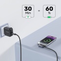 Unitek Kabel USB-C kątowy 90° 1m PD 100W nieplączący nylonowy