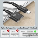 Unitek Kabel zasilający USB-C MagSafe 3 140W 1 m