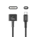 Unitek Kabel zasilający USB-C MagSafe 3 140W 1 m