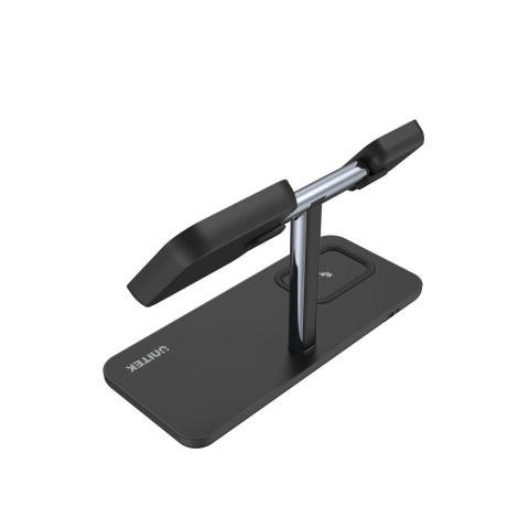 Unitek Ładowarka magnetyczna 3w1 iPhone 15W bezprzewodowa stacja ładująca