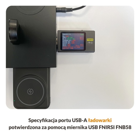 Unitek MagMighty COMBO 6 ładowarka magnetyczna 6 w 1 powerbank 5000mAh