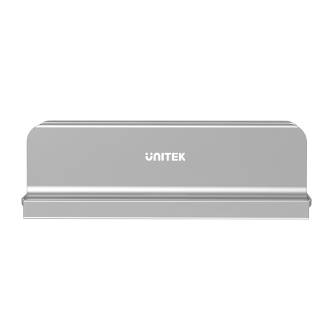 Unitek OT172GY Stojak na laptopa pionowy aluminiowy oszczędzający miejsce