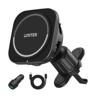 Unitek P1403A Ładowarka samochodowa MagSafe 38W uchwyt chłodzący
