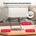Unitek Podstawka pod laptop USB-C HDMI 4K PD 100W ergonomiczna z hubem