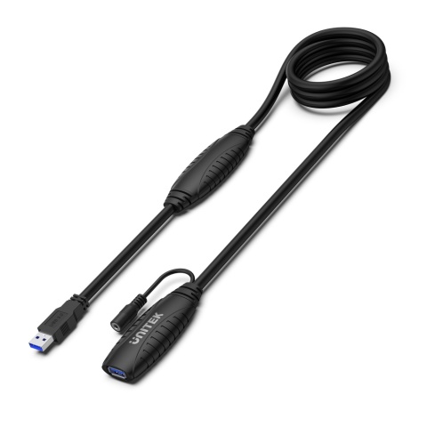 Unitek Przedłużacz USB 3.1 15m wzmacniacz sygnału giętki