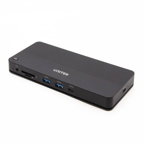 Unitek Przełącznik KVM D1077A Hub 4K HDMI USB C 100W 11 portów kompaktowy