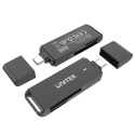 Unitek Y-9328 Czytnik kart SD microSD USB C szybki kompaktowy