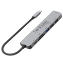 Unitek uHUB S7+ Hub USB C aluminium 7w1 PD 100W HDMI 4K SD