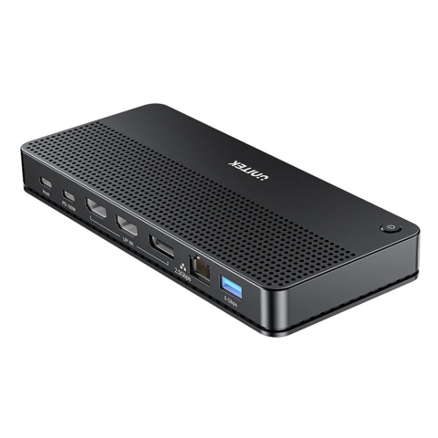 Stacja dokująca Unitek D1104A 13w1 MST HDMI 8K DP PD 100W USB hub RJ45