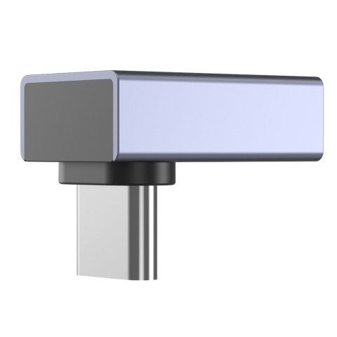 Unitek Adapter USB-C kątowy 40Gbps 240W szybkie ładowanie 8K