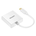 Unitek Adapter V1429A01 USB-C do DVI Full HD 1080p 15cm Biały