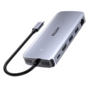 Unitek Aktywny Hub USB C 10 Gbps kieszeń M2 HDMI PD 100W