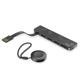 Unitek Czytnik 4 kart Nintendo Switch z pilotem kompaktowy