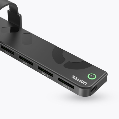 Unitek Czytnik 4 kart Nintendo Switch z pilotem kompaktowy