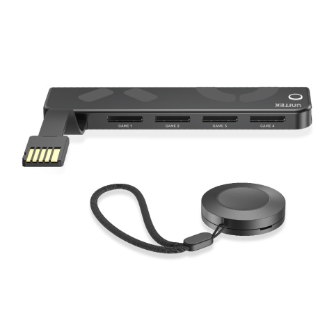 Unitek Czytnik 4 kart Nintendo Switch z pilotem kompaktowy