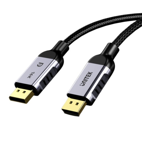Unitek Kabel DisplayPort 2.1 1m 8K 120Hz gaming wysokiej jakości