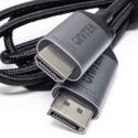 Unitek Kabel DisplayPort V1610A01 180cm 8K HDMI 2.1 nylonowy oplot